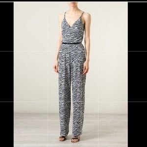 Michael Kors
Wide Leg Zebra Print Jumpsuit